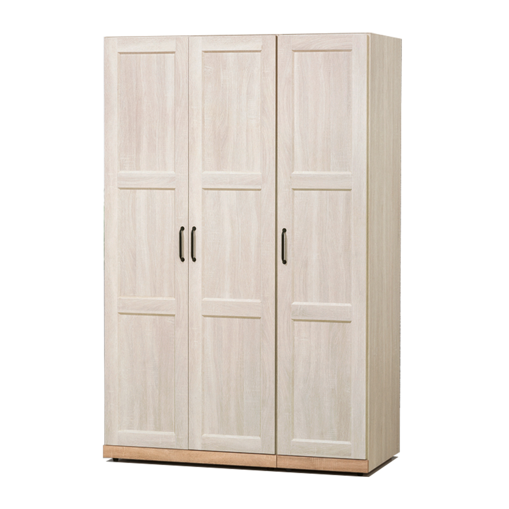 【唯熙傢俱】查理白橡木4尺衣櫃, , large