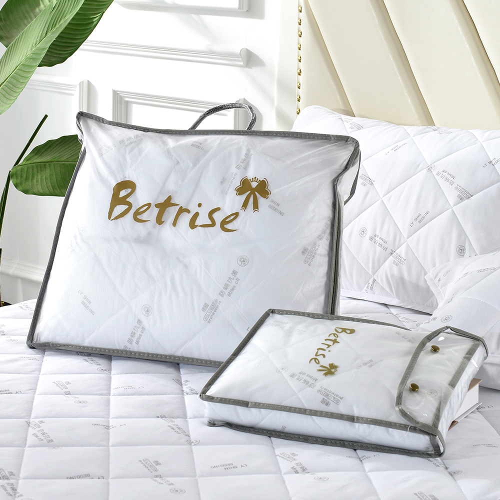 【Betrise】Five-star German silver ion anti-mite antibacterial mattress pack type water-repellent cleaning mattress-single, , large