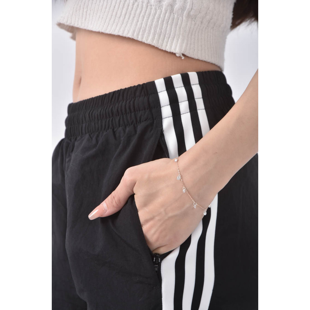 (L) 【粿粿私服】adidas質感簡約黑色長褲二手衣, , large
