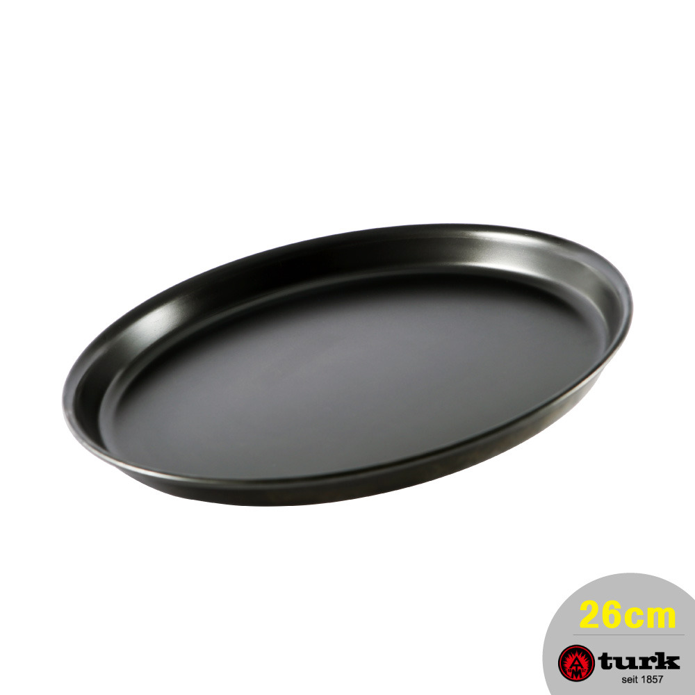 【德國turk土克鐵鍋】專業用Pizza烤盤26cm 鐵製67126, , large