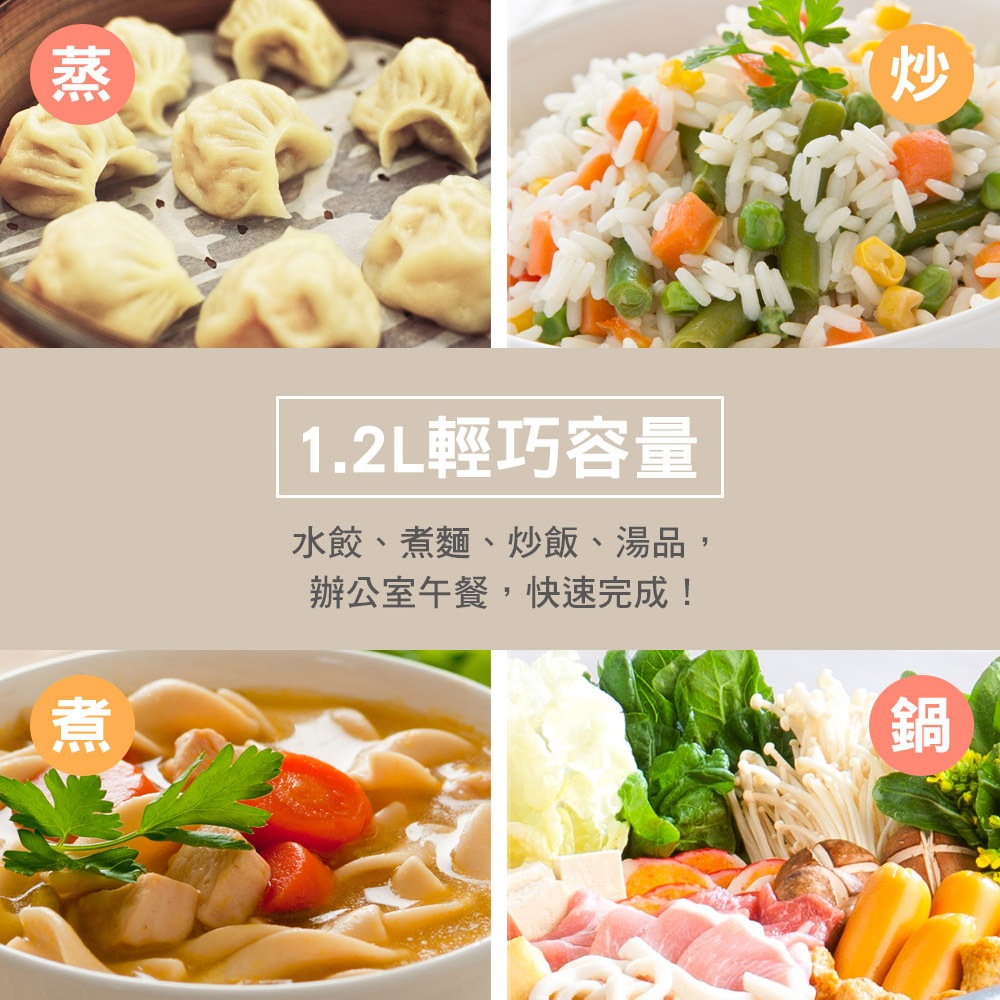 FURIMORI 1.2L Steamer Cooker FU-EH126, , large