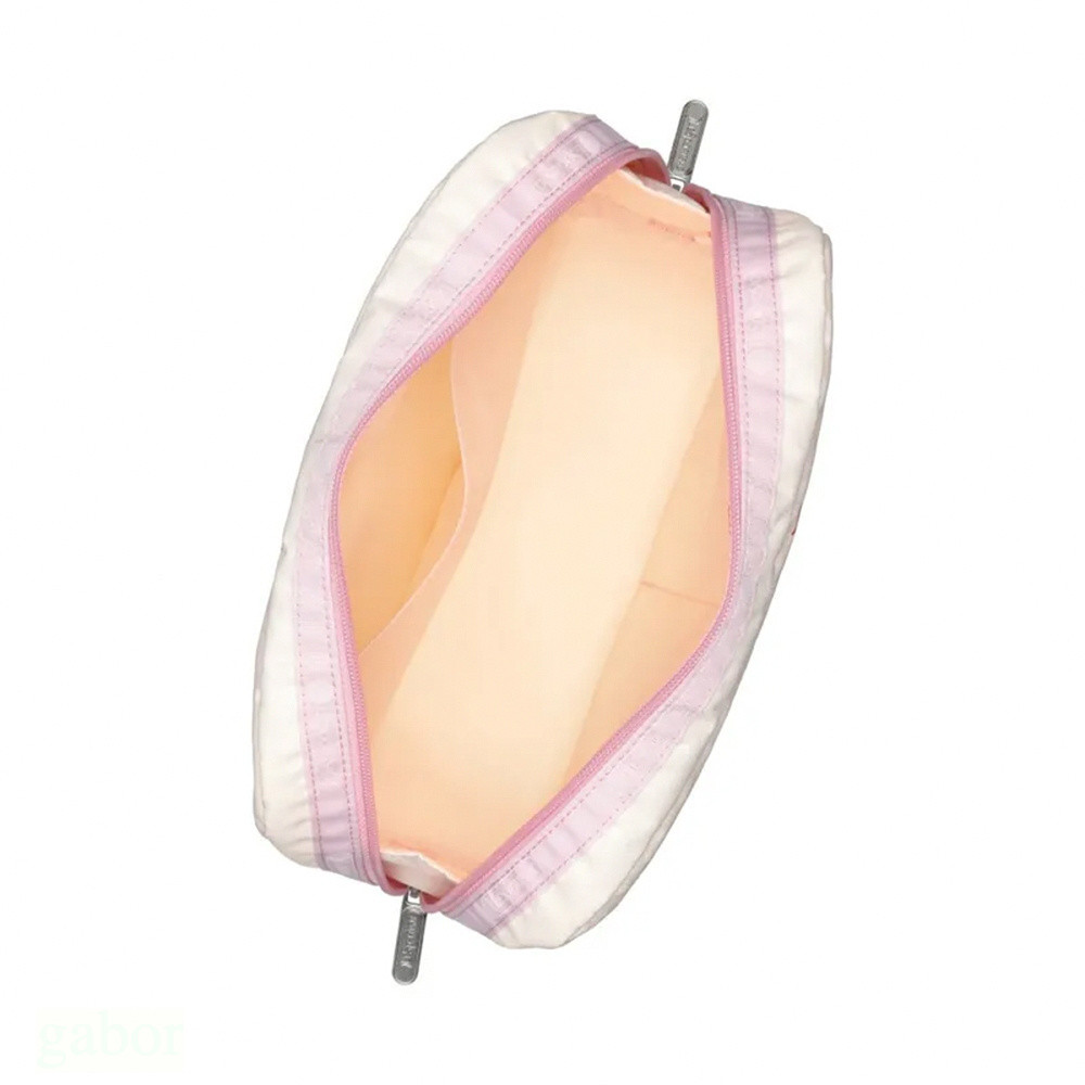 LeSportsac Extra Large Rectangular Cosmetic 加大型化妝包 -粉紅花漾, , large