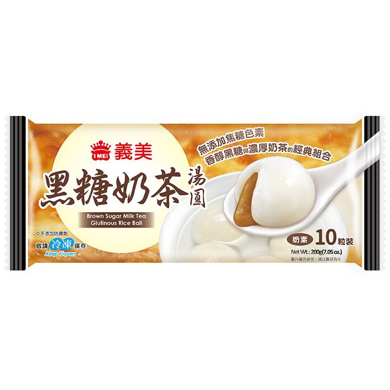 I-MEI Brown Sugar Milk Tea Glutinous, , large