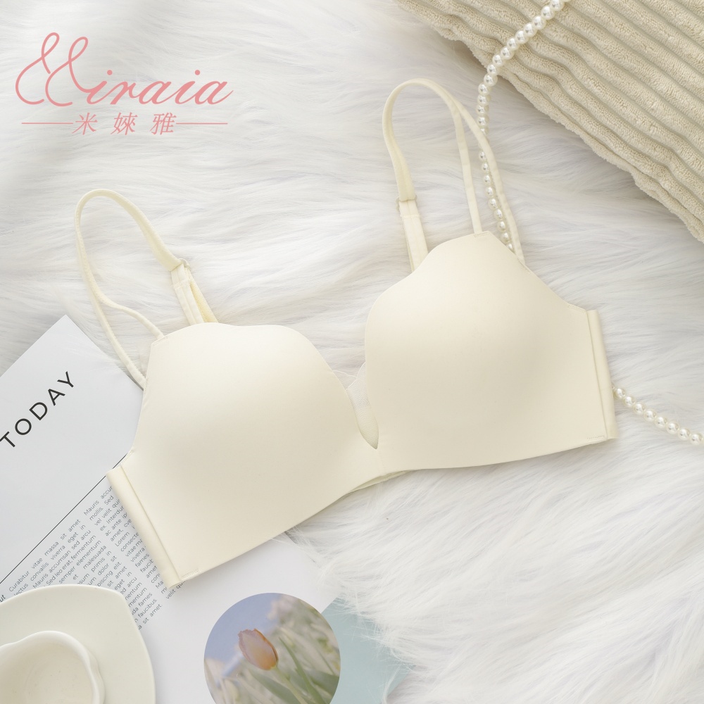 [Miraia米婡雅]喵爪杯零著感無痕內衣(38HR無感、雙肩帶、無鋼圈), , large