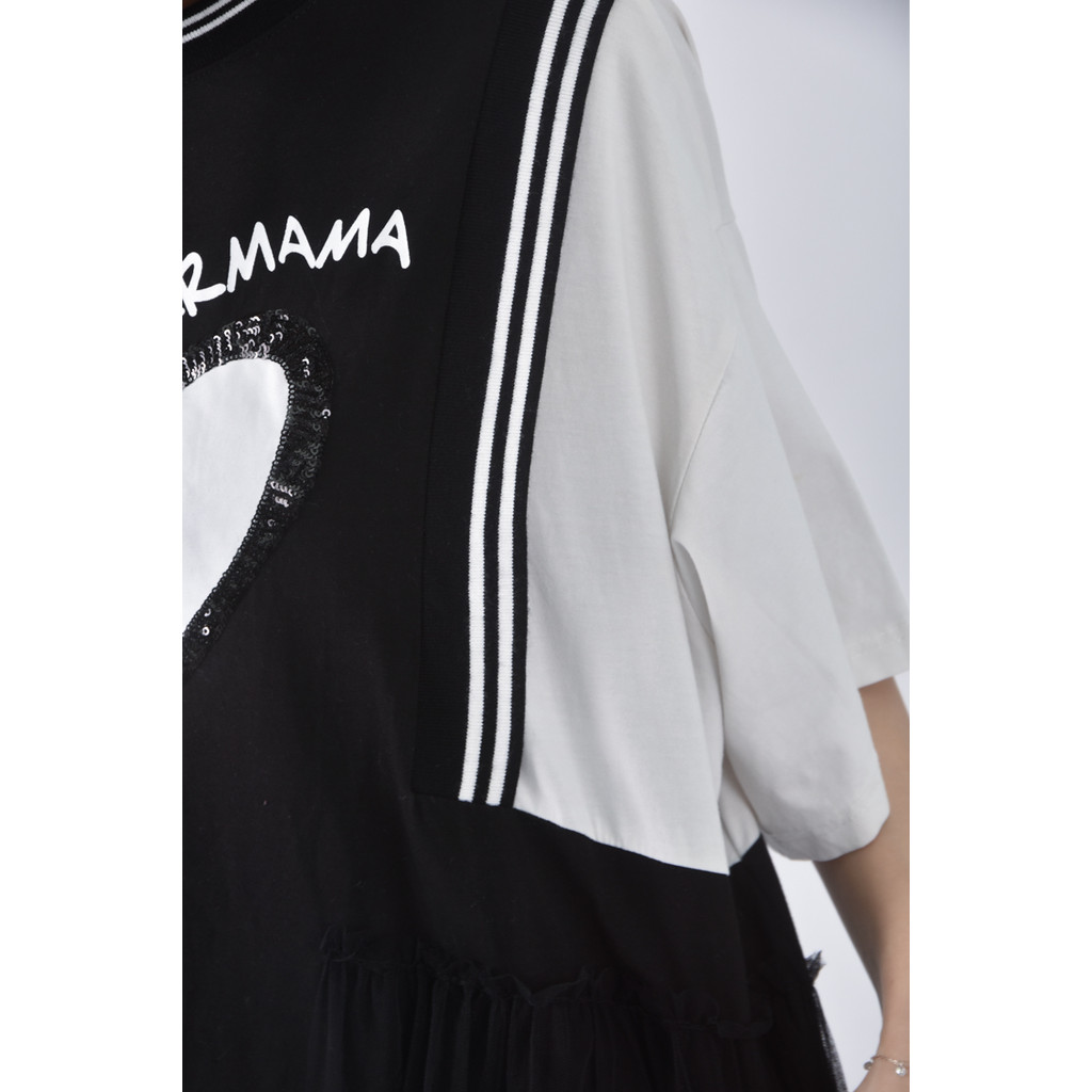 (2XL) m t蕾絲黑色洋裝二手衣, , large
