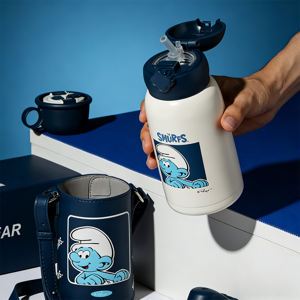 【BEDDYBEAR】杯具熊四葉草兒童保溫壺630ml, , large