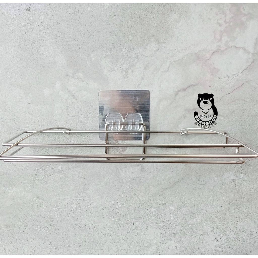 [熊好貼國際] 有蓋餐巾紙架 好市多餐巾可用 台灣製造304不鏽鋼 保鮮膜收納無痕掛勾 凹凸粗糙不平整光滑牆面皆可貼, , large