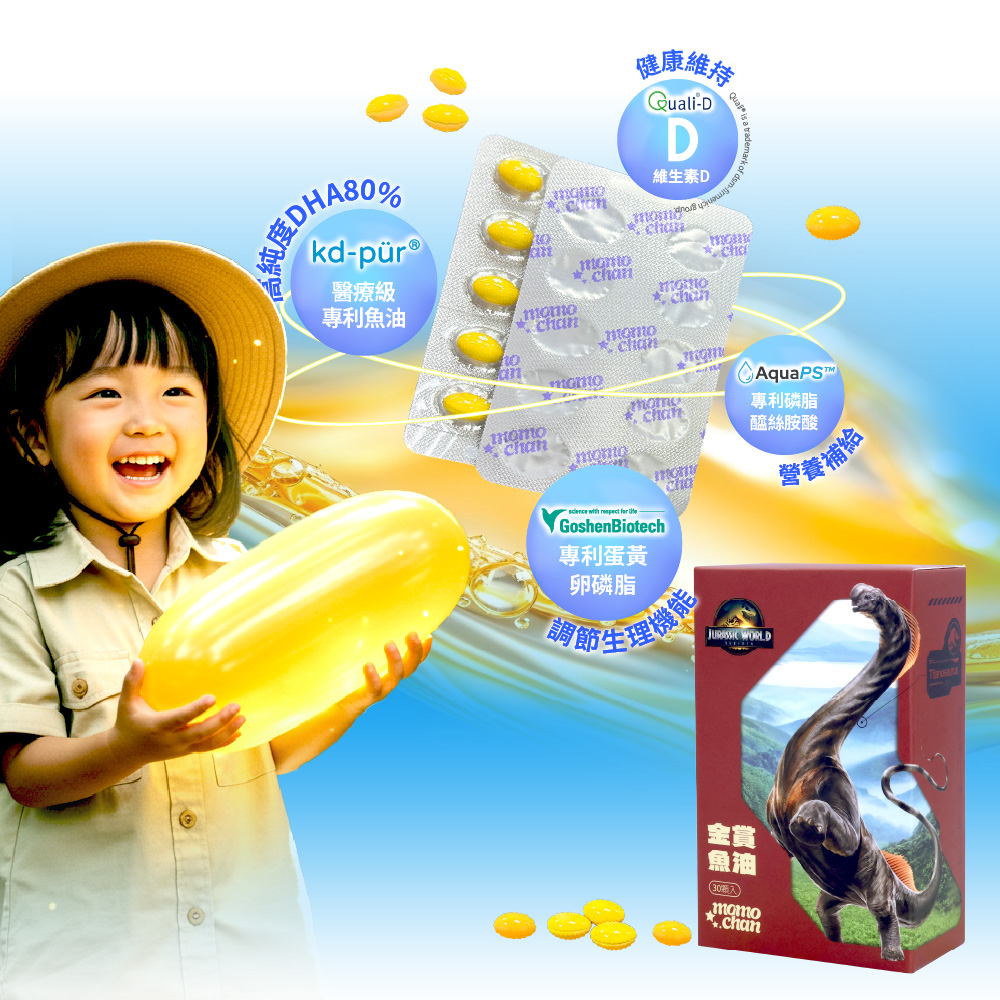 [群星生醫]momochan 金賞魚油, , large