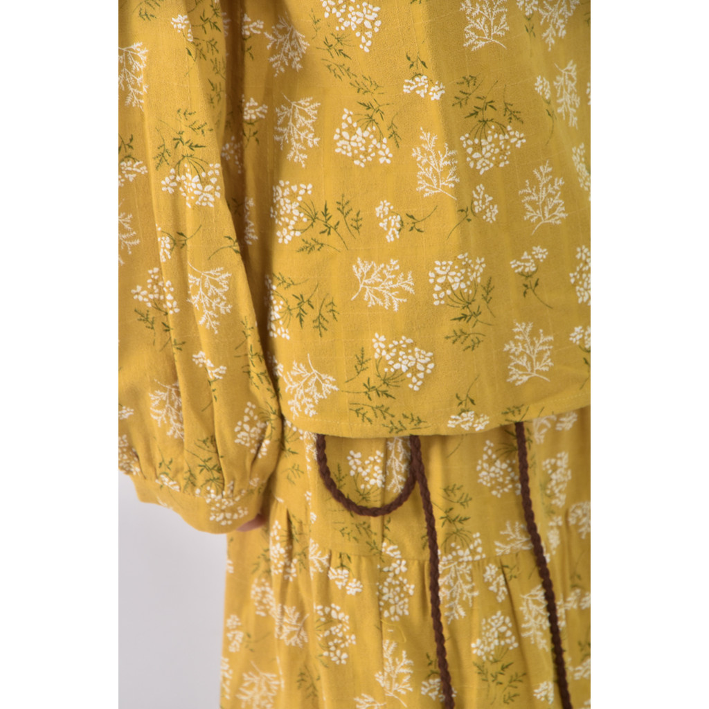 (2XL) b club棉質黃色套裝二手衣, , large