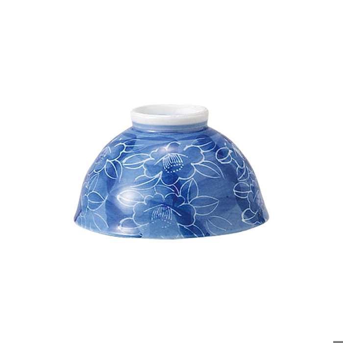 【毓秀堂】西海陶器 水墨牡丹 飯碗, , large