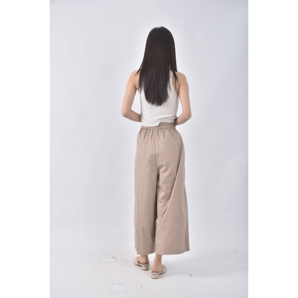 (4XL（含）以上) aribobo高腰寬鬆棕色長褲二手衣, , large