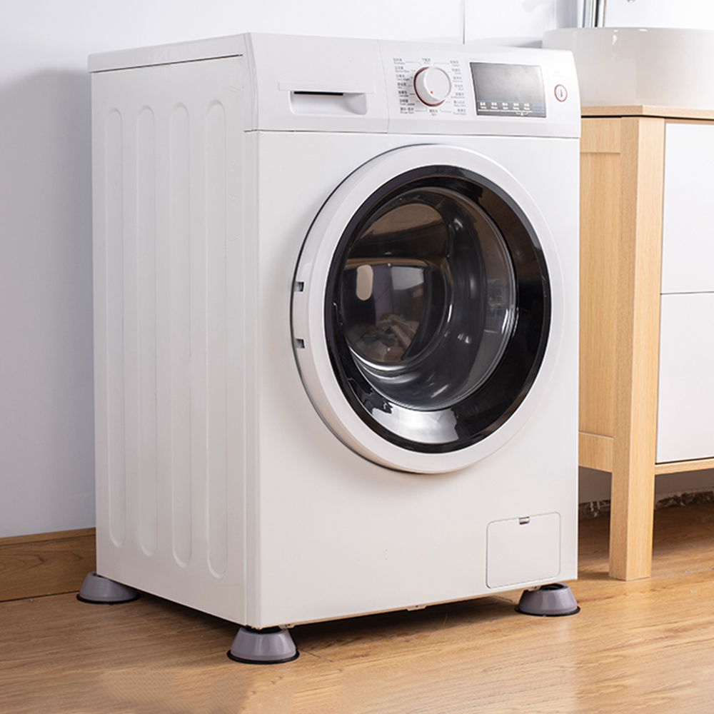 【上手家居】洗衣機增高墊-灰色(防震墊/洗衣機腳墊/洗衣機增高/洗衣機墊/家具增高墊/洗衣機防震/家具腳墊), , large