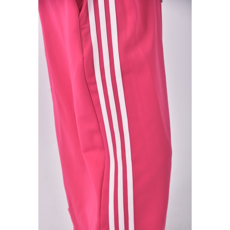 (S) three colon高腰質感三線粉色長褲二手衣, , large