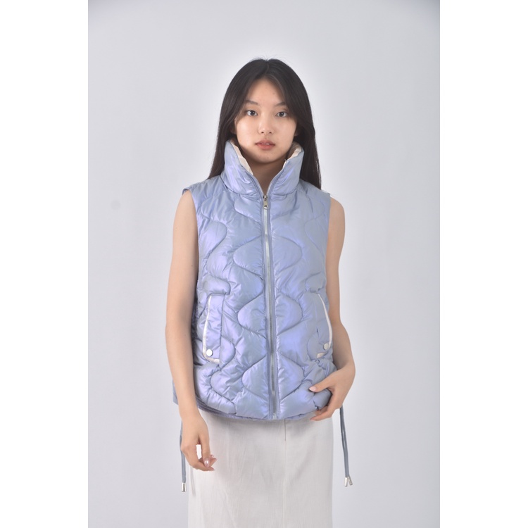 (S) nice ioi背心藍色外套二手衣, , large