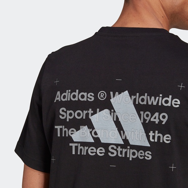 Adidas 3BAR LOGO TEE 2 男 短袖上衣 T恤 亞洲版 棉質 舒適 日常 穿搭 黑 [GU3642], , large