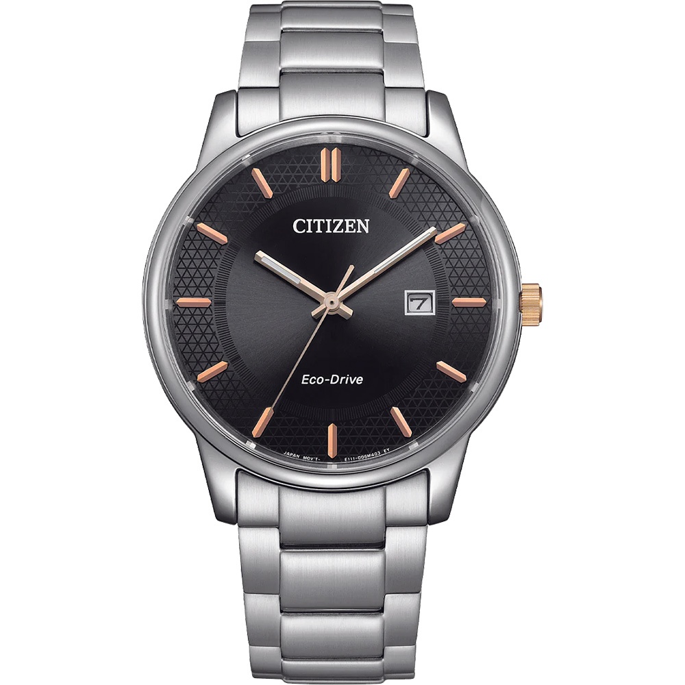 CITIZEN 星辰 光動能經典手錶-黑/40mm BM6977-70E