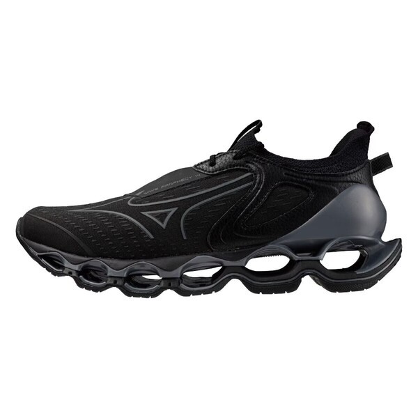Mizuno Prophecy 男 慢跑鞋 彈力 支撐 緩震 黑 [J1GC255131], , large