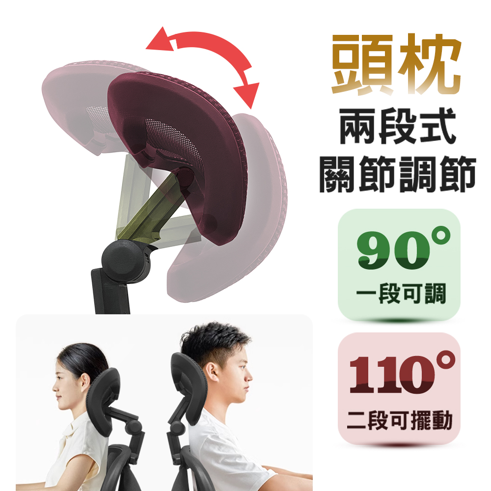 【G+居家】免組裝 台灣製霸氣人體工學透氣椅5D軟扶手-獨立筒坐墊+大平腳 炫風水晶黑-有飾蓋, , large