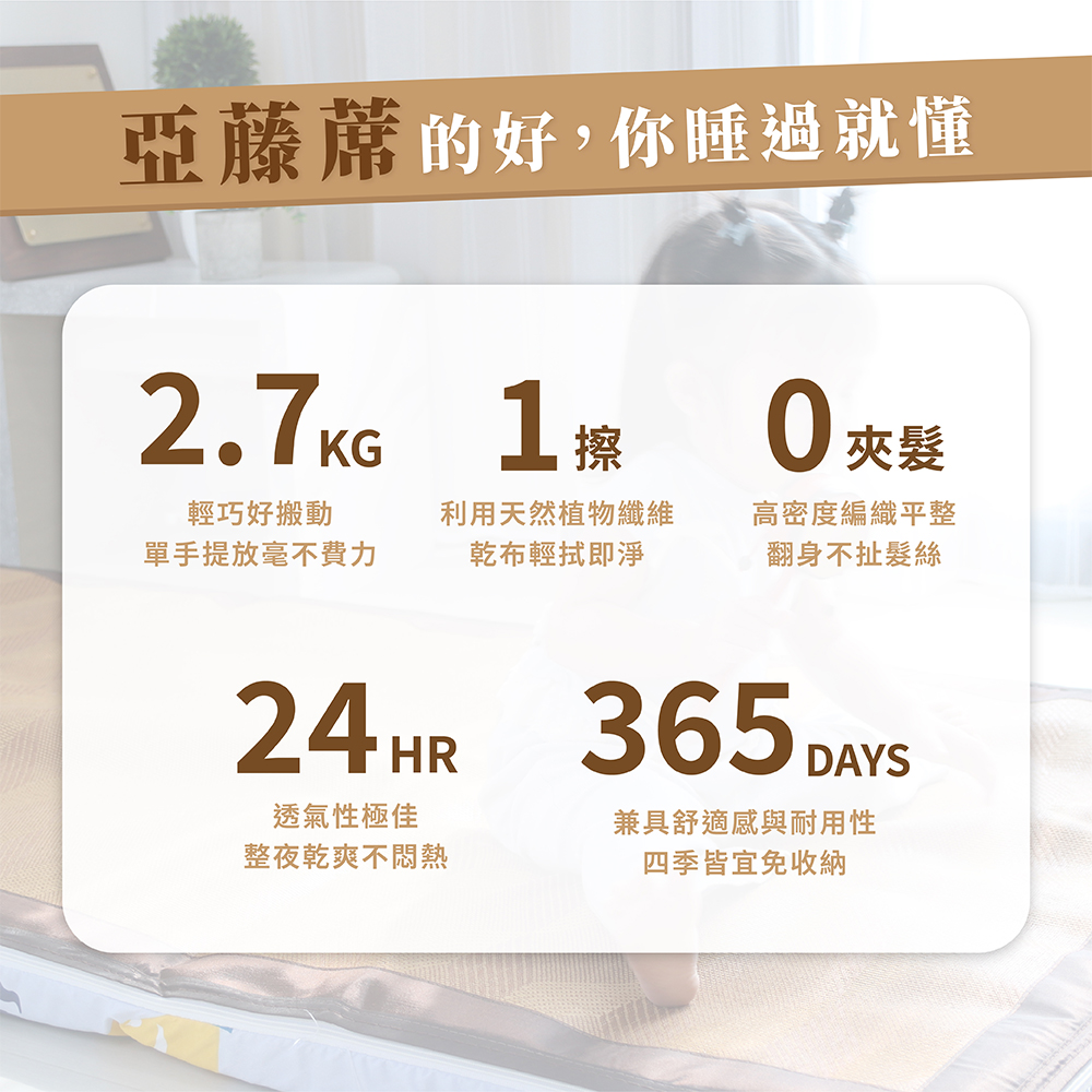 【台灣製造】四季亞藤透氣床墊 厚度5cm 單人3尺｜浩瀚星空｜ 雙面可翻 涼感蓆面 三折床墊 亞藤涼蓆, , large