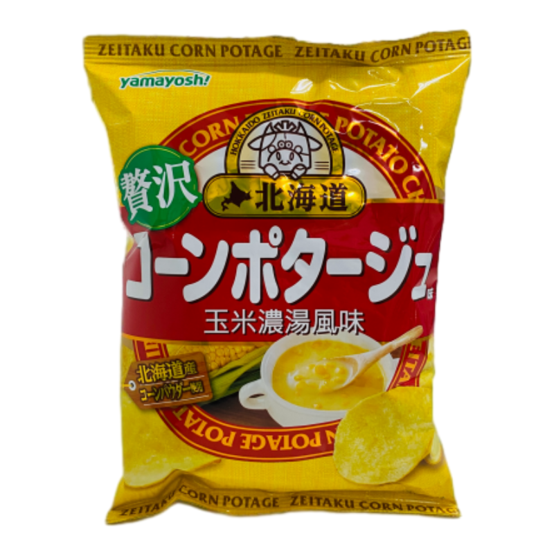 山芳玉米濃湯風味洋芋片, , large