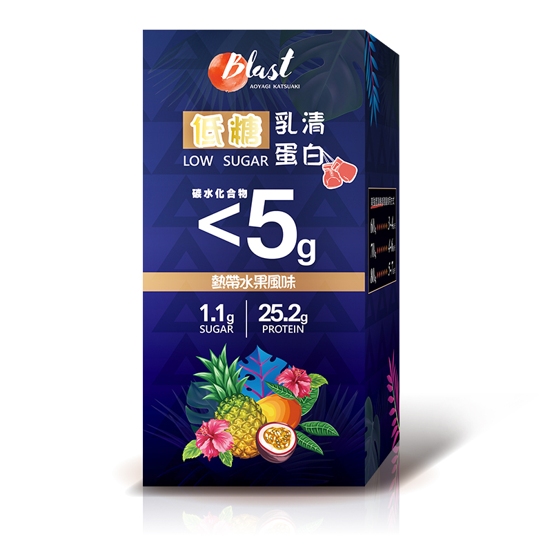 【Dr.PT】低糖高訓練乳清蛋白 (7入/盒) 熱帶水果風味(效期：2026/8/17), , large