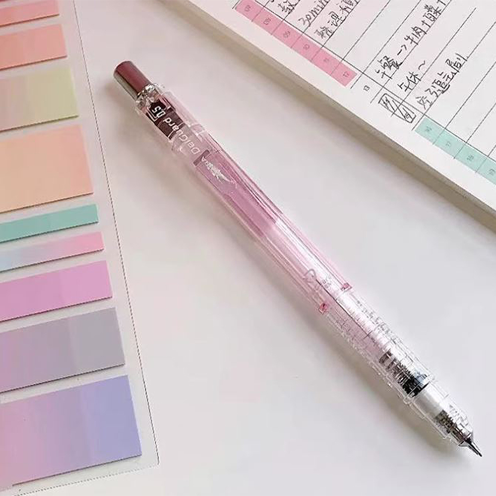 【龍品文創】ZEBRA.-斑馬-MAZ84A-SM 不易斷鉛筆-煙燻 -粉紅桿-1支