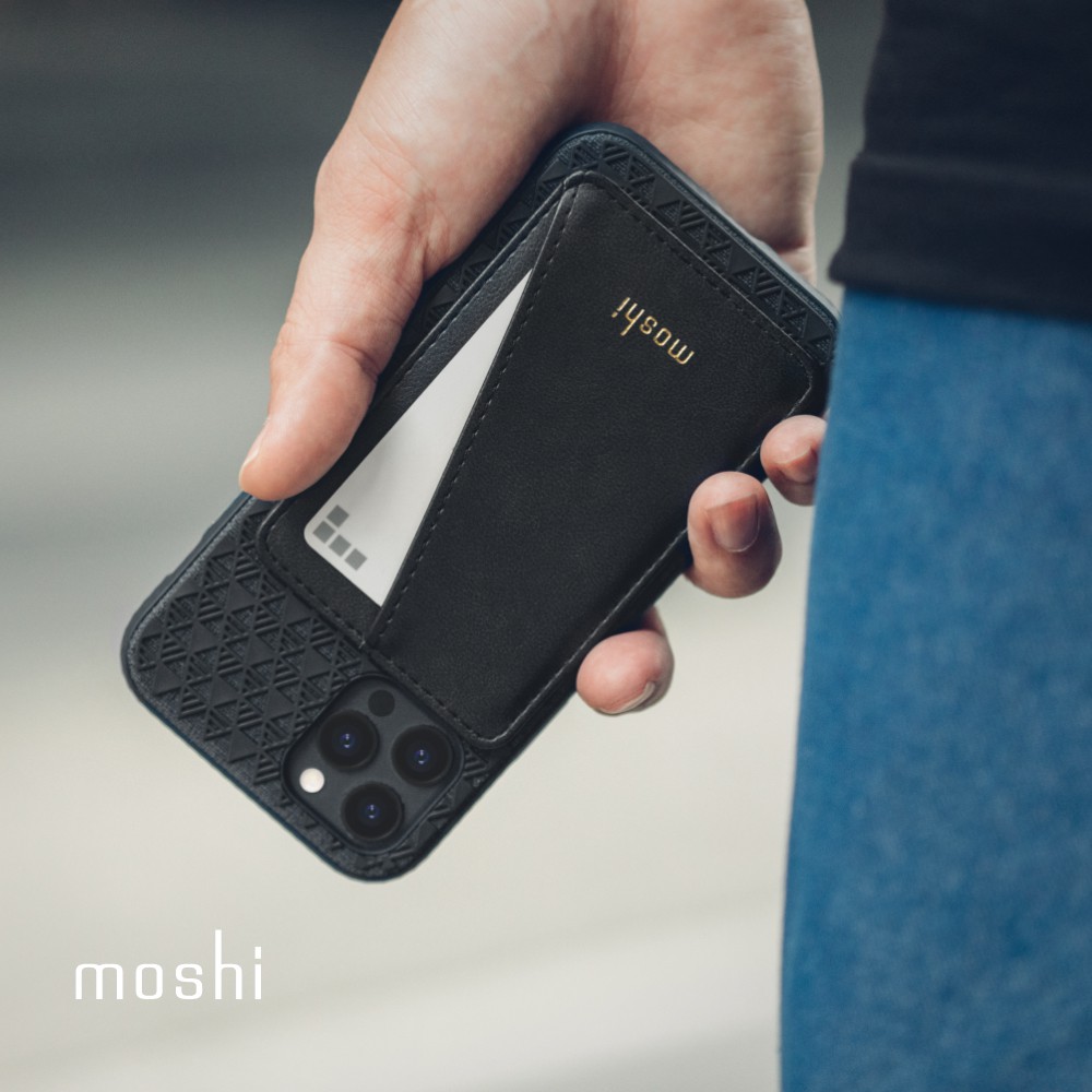 Moshi SnapTo Slim Wallet iPhone 磁吸卡套 證件套, , large