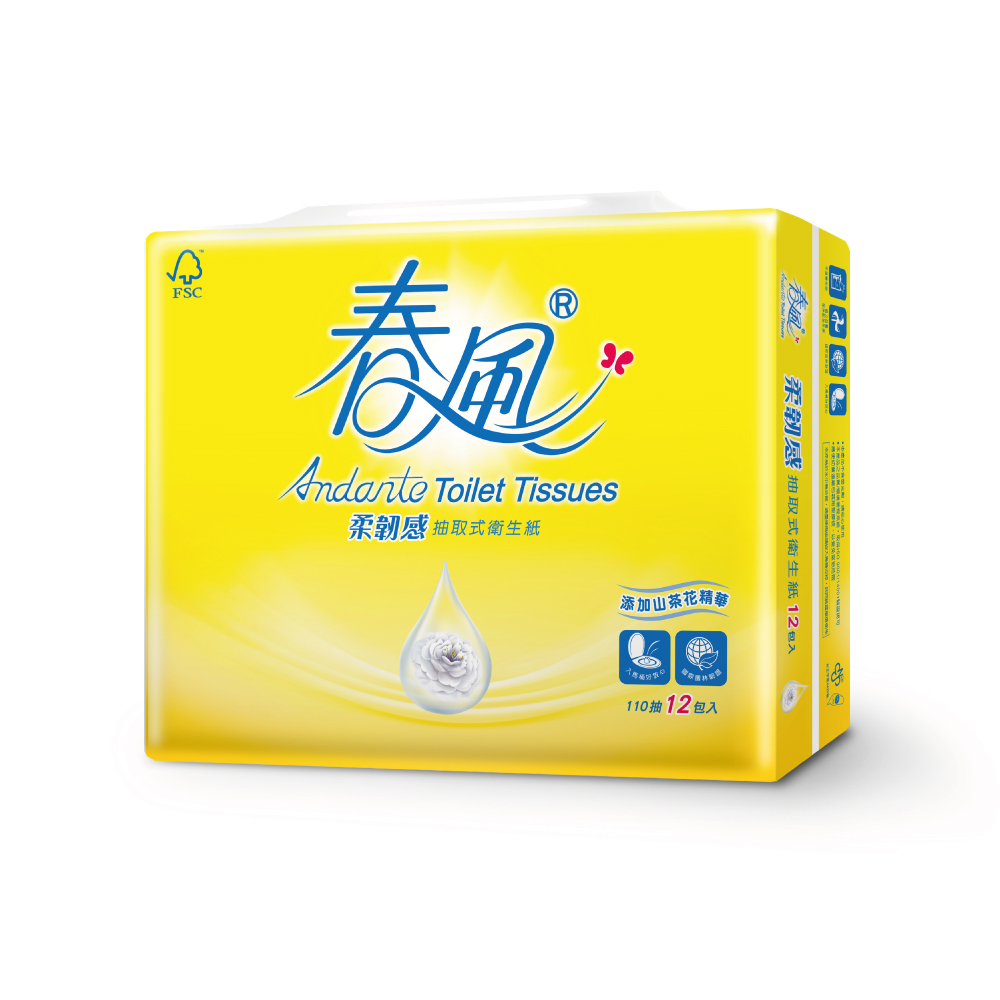 Andante Villus Toilet Tissues