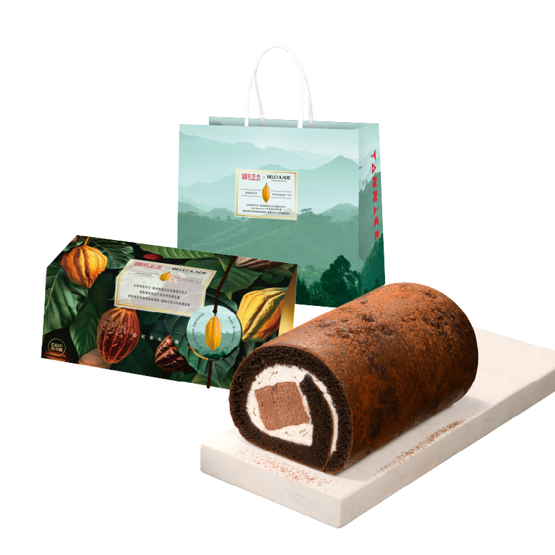 【亞尼克菓子工房】厄瓜多爾黑巧克力獨享生乳捲 12CM/條(5個工作日出貨)