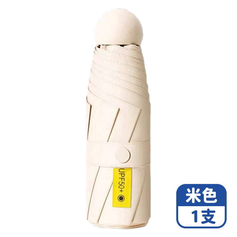 Mimi Shopping Mini portable umbrella, 文青米 | 附傘套, large