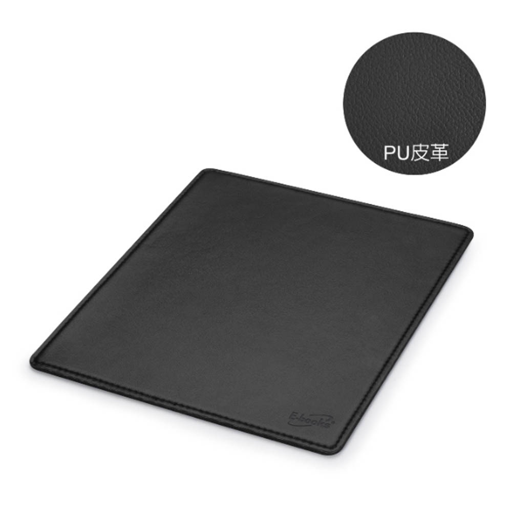 E-BOOKS MP1 Classic Leather Mouse Pad / PU Leather Natural rubber non-slip bottom layer - precise positioning, easy to clean