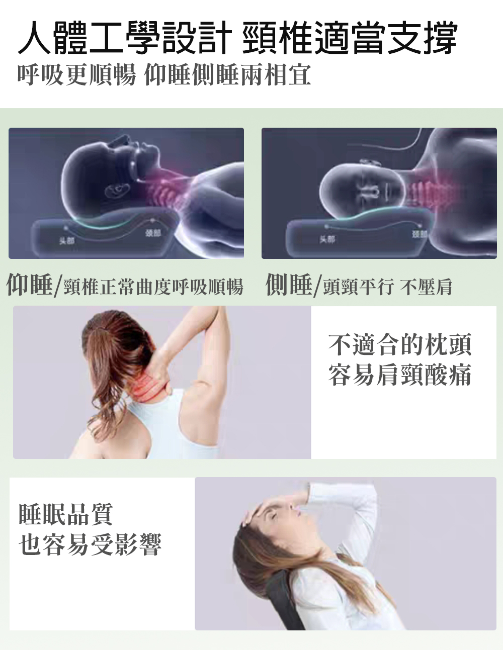 「告別落枕！這顆枕頭，讓你一覺到天亮！」⚡ FOADI 人體工學蝴蝶枕(粉桔) 「醫師沒告訴你的秘密：選對枕頭，比按摩還有效！」⚡ 「不是每顆枕頭，都能保護你的頸椎！」, , large