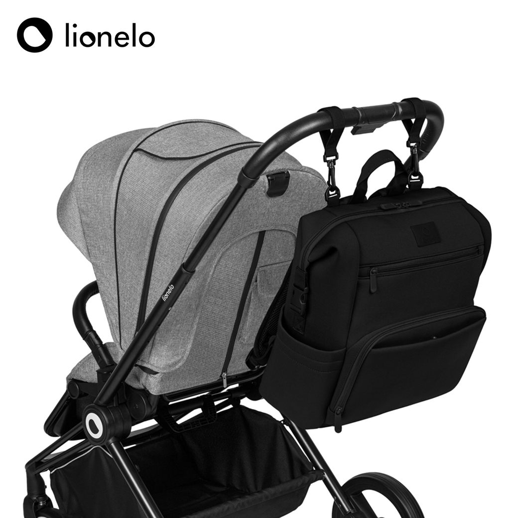 【Lionelo】CUBE Backpack (Black), , large