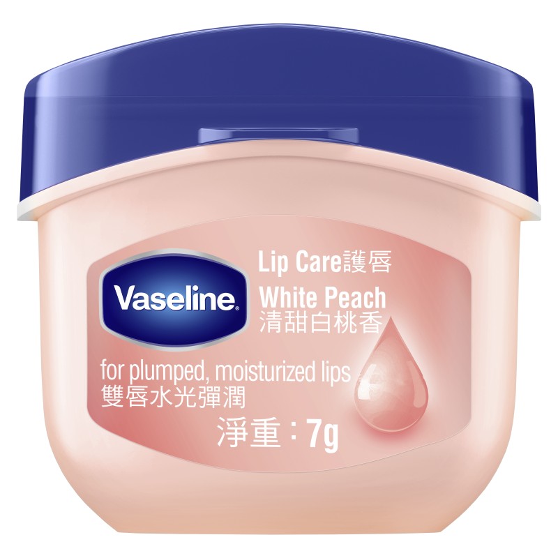 凡士林白桃瓶裝護唇膏7G, , large