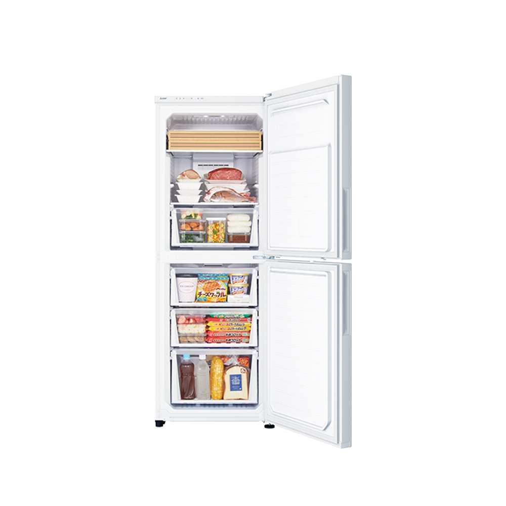 MITSUBISHI 216L Inverter Upright Freezer MF-U22ET-W-C, , large