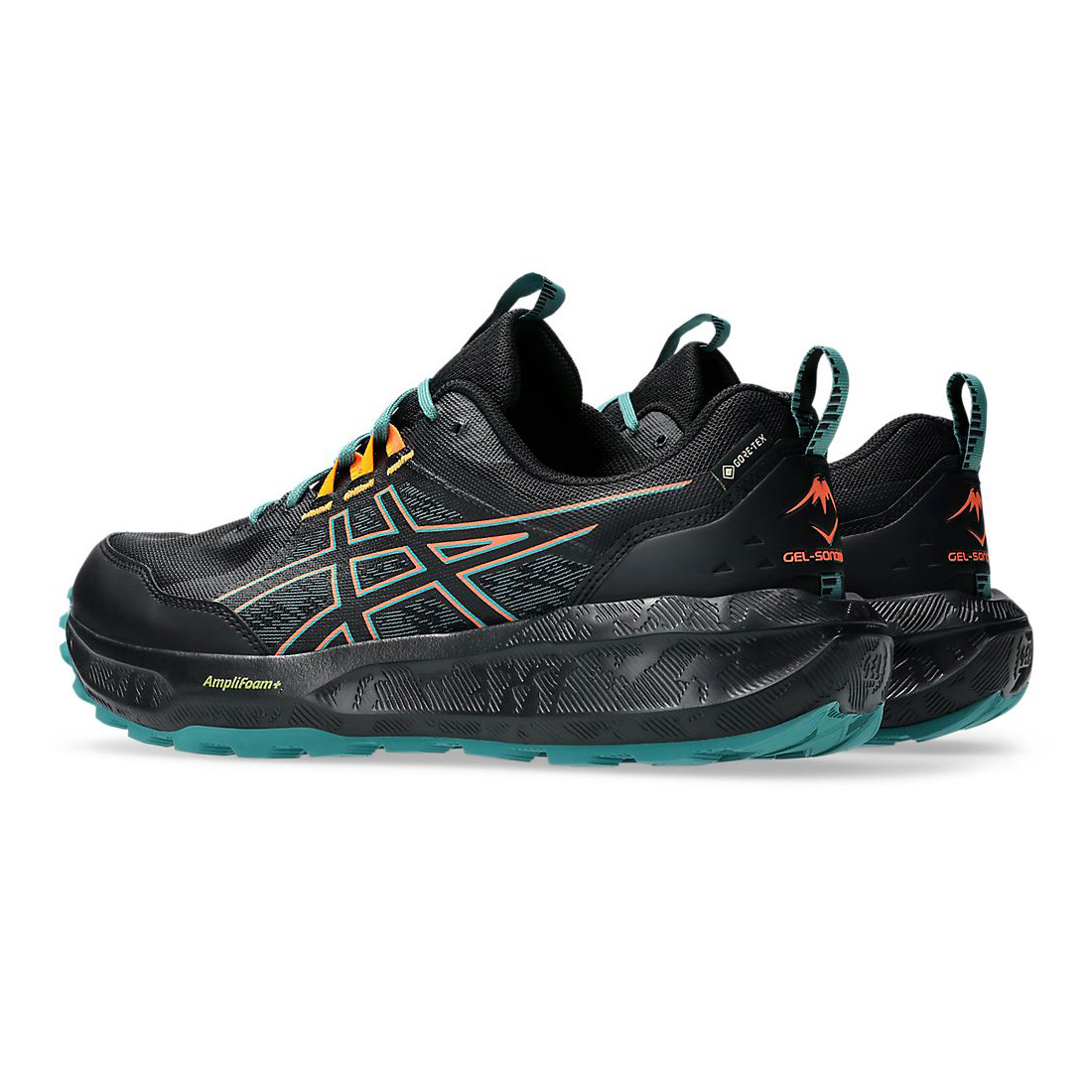 [秉宸] ASICS GEL-SONOMA 8 GTX 越野跑鞋 黑綠 1011B977-001, , large