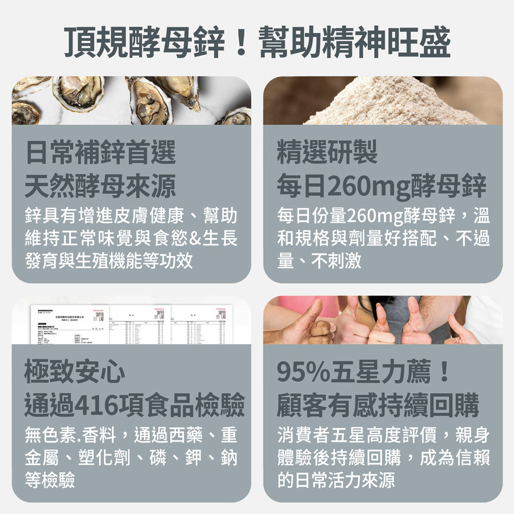 【FJ豐傑生醫】酵母鋅+牛磺酸-30顆/袋(滋補強身ｘ維持能量正常代謝), , large