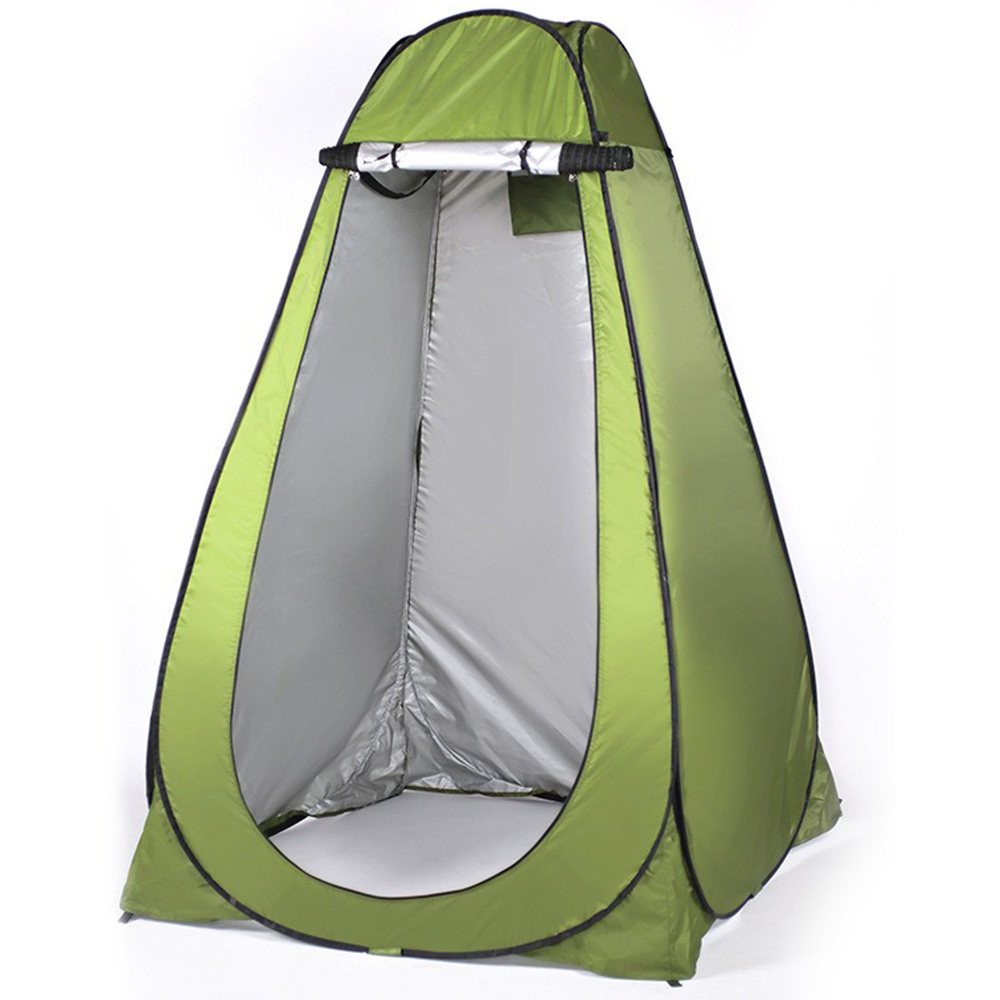 Silver-coated waterproof, quick-opening camping bathroom tent, changing tent, portable toilet, camping tent, simple outdoor tent, picnic tent, beach tent, camping shower, fishing sunshade.