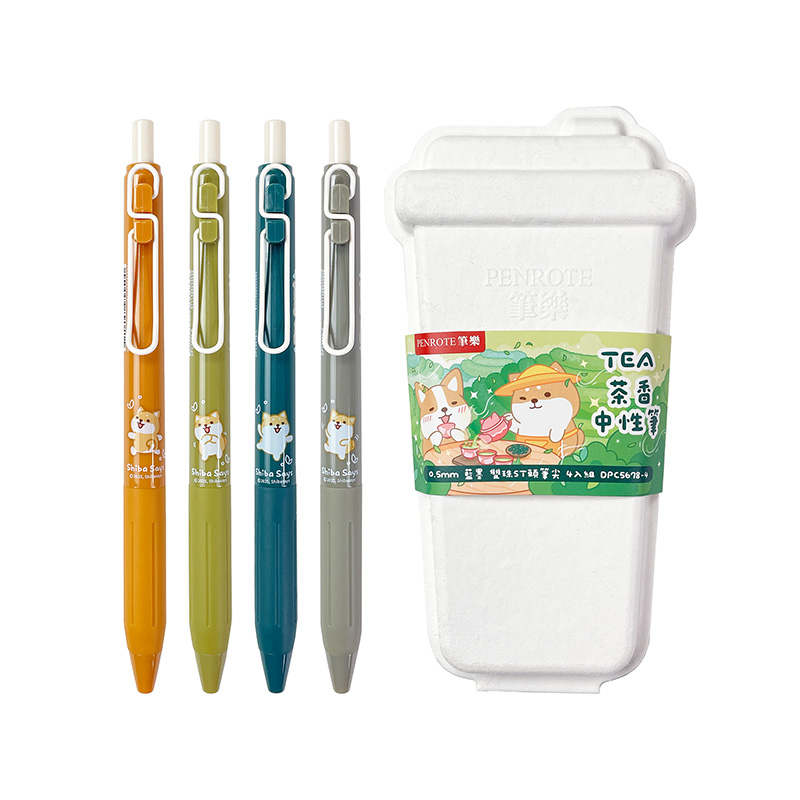 【PENROTE筆樂】柴語錄茶香中性筆, , large