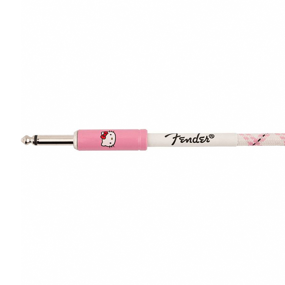 Fender x Hello Kitty White/Pink Woven Cable, , large