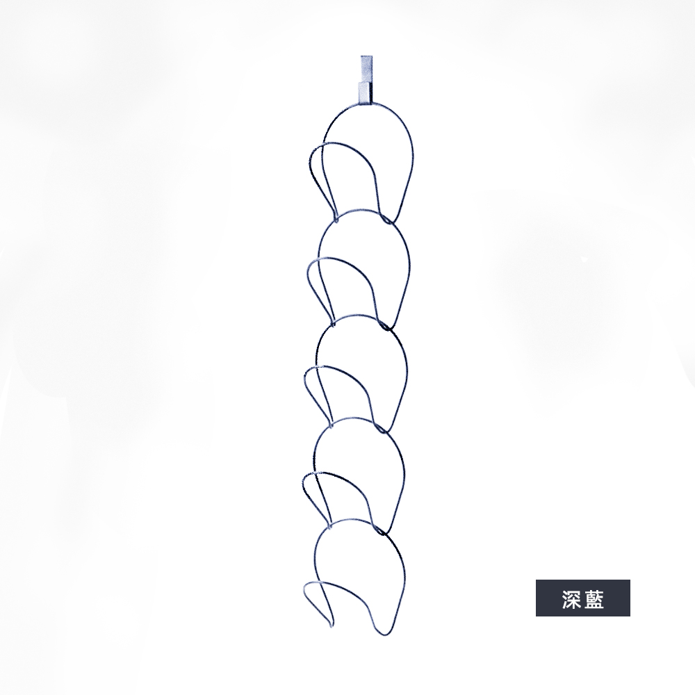 【上手家居】金屬帽子收納 深藍色(帽架/帽子架/帽托/掛帽架/帽子掛鉤/掛帽/帽子掛架/帽子/鴨舌帽/門後掛鉤/掛鉤), , large