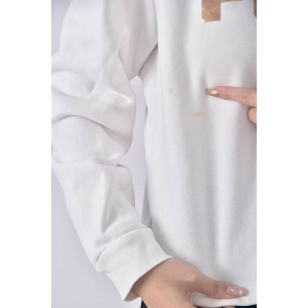 (XL) puma內刷毛白色長袖上衣二手衣, , large