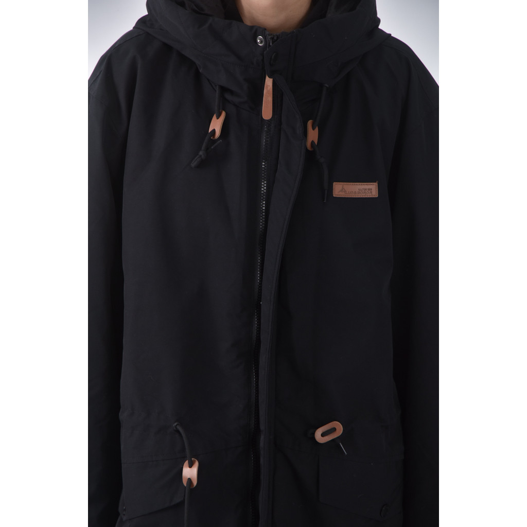 (XL) one boy長版黑色外套二手衣, , large
