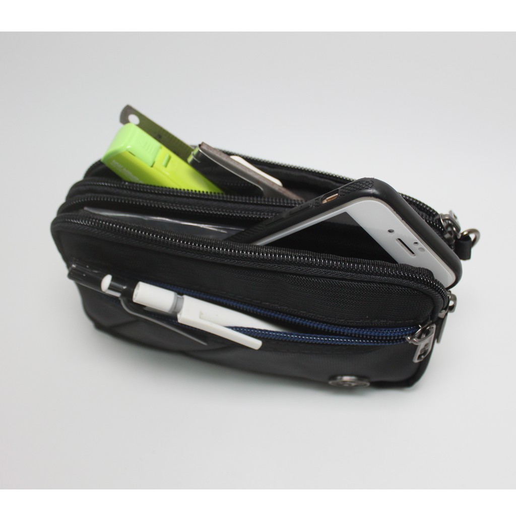 【YUN JOIN】Horizontal multifunctional waist bag, , large