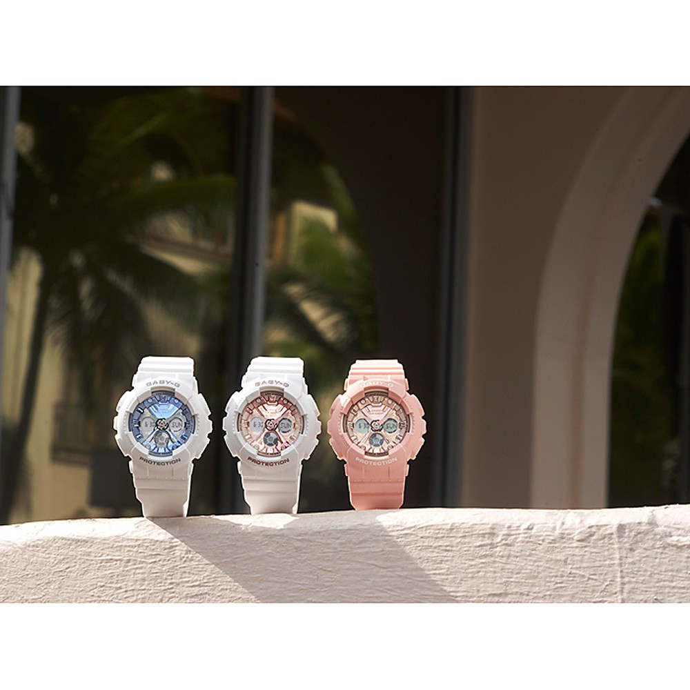 CASIO 卡西歐 BABY-G 人氣手錶/粉紅(BA-130-4A), , large