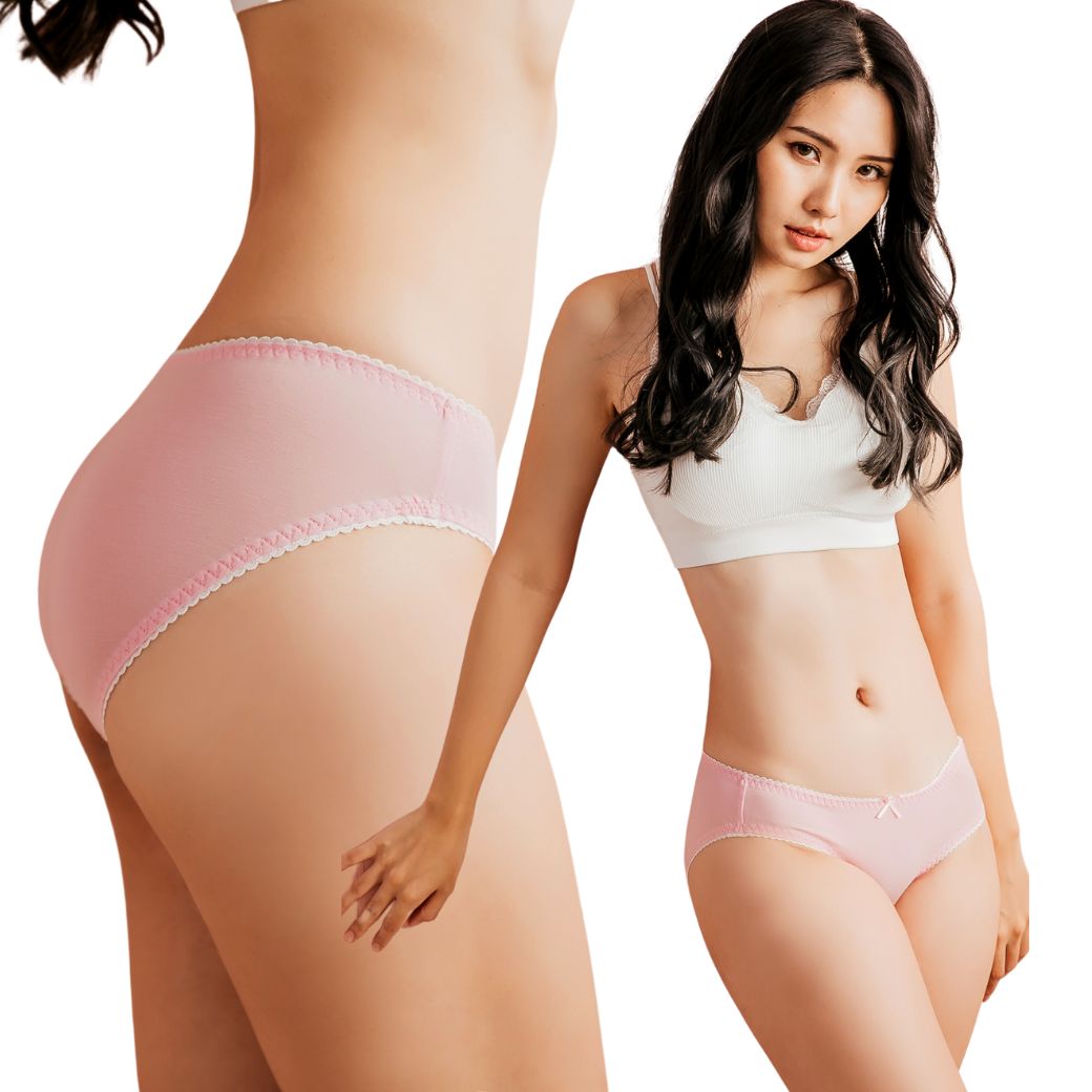 [NEONER Silver Ion] Tencel Cotton Low-Rise Antibacterial Underwear | SGS-Certified 99% Odor Removal, Skin-Friendly & Breathable