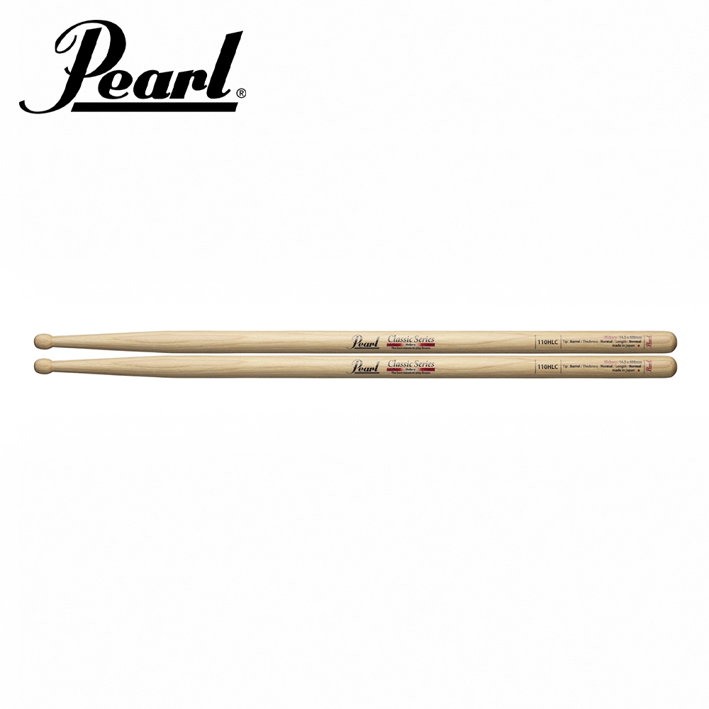 Pearl 110HLC 山胡桃木鼓棒 日本製【敦煌樂器】, , large