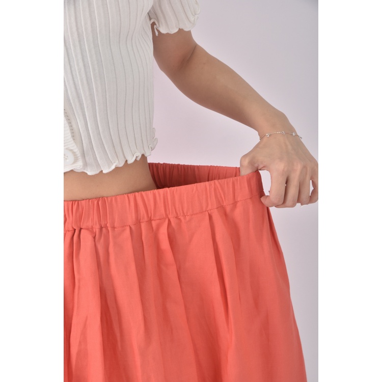 (M) je chichi素面橘色短裙二手衣, , large