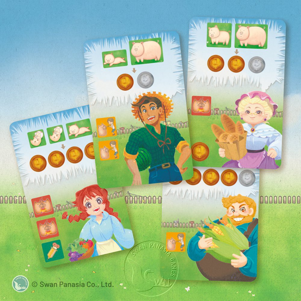 【新天鵝堡桌遊】小小養豬趣, , large