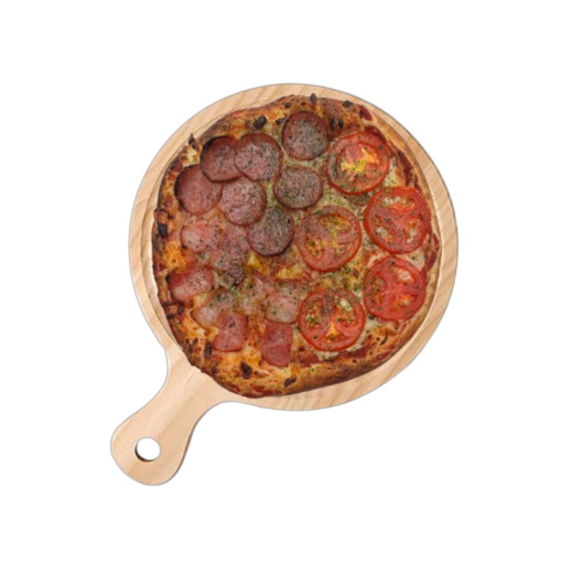 Margherita Bacon Sausage Pizza